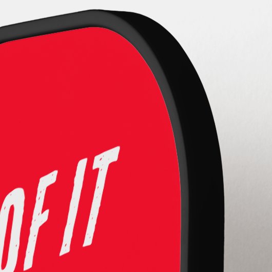 PICKLEBALL PADDLE MET ZEER MAD EMOJI-ONTWERP (Links Detail)