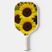 Pickleball Paddle Mooie Bloem Zonneschijn  (Voorkant)