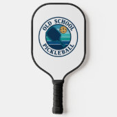Pickleball Paddle Old School Pickleball design (Achterkant)