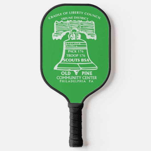 Pickleball Paddle - Olijfgroen (Voorkant)