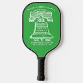 Pickleball Paddle - Olijfgroen (Achterkant)