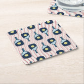 Pickleball Paddle Onderzetters (Schuin)