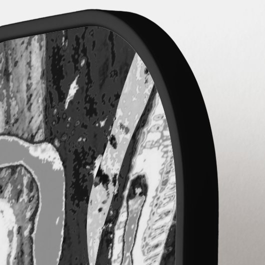 Pickleball Paddle - Oppervlaktestroom Abstracte St (Links Detail)