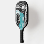 Pickleball Paddle - Oppervlaktestroom Abstracte St (Links)