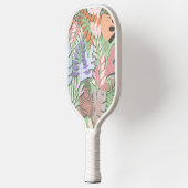Pickleball Paddle : Organic Leaves (green/yellow) (Links)