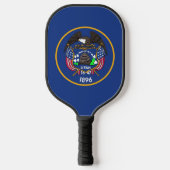 Pickleball-paddle, oude vlag van Utah Pickleball Paddle (Voorkant)