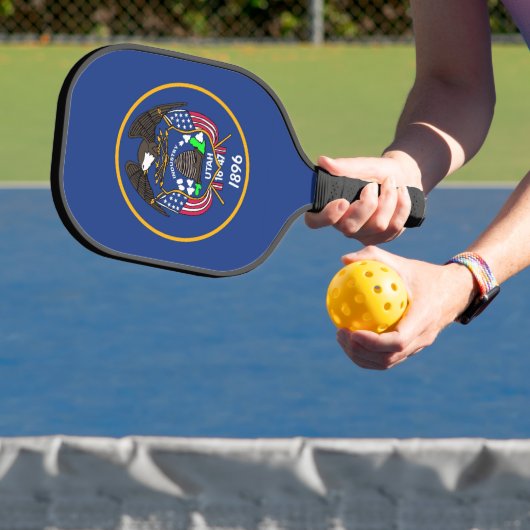 Pickleball-paddle, oude vlag van Utah Pickleball Paddle (Insitu)
