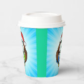 Pickleball Paddle Papieren Bekers (Links)