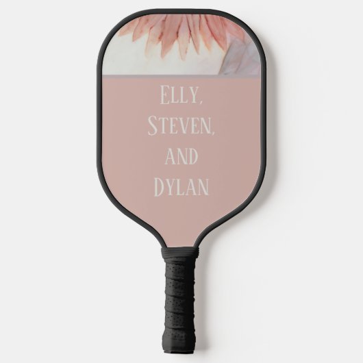 Pickleball Paddle Pinkish (Achterkant)