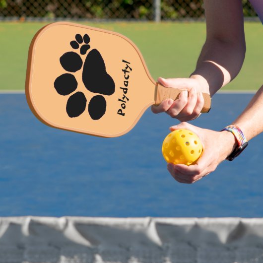 Pickleball Paddle - Polydactylade op Tan (Insitu)