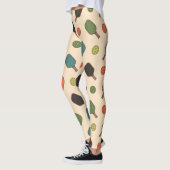 Pickleball Paddle Pop Tournament Court Leggings (Links)