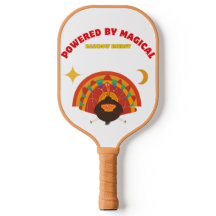 Pickleball Paddle – Rainbow Thanksgiving 2025