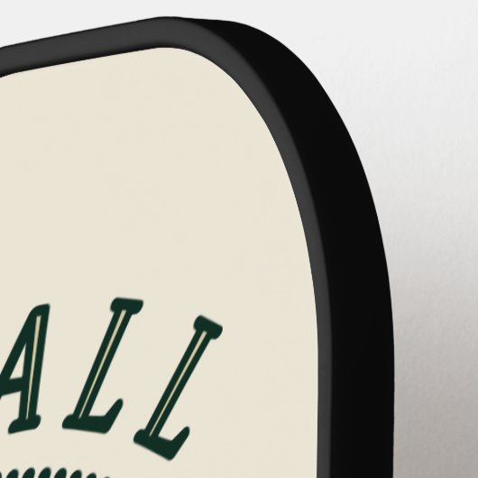 Pickleball Paddle Sjabloon (Links Detail)