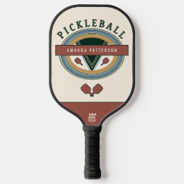  Pickleball Paddle Sjabloon