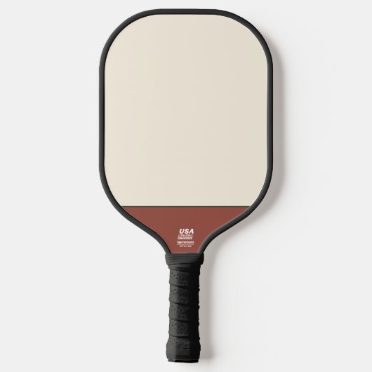 Pickleball Paddle Sjabloon (Achterkant)
