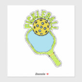 Pickleball Paddle Sticker (Vel)