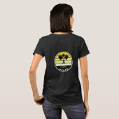Pickleball Paddle T-shirt (Achterkant volledig)