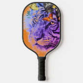 PICKLEBALL PADDLE TIGER EN BUTTERFLIES (Voorkant)