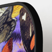 PICKLEBALL PADDLE TIGER EN BUTTERFLIES (Links Detail)