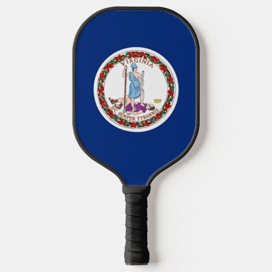 Pickleball Paddle, Virginia State flag Pickleball Paddle (Voorkant)