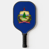 Pickleball-paddle, vlag van de staat Vermont Pickleball Paddle (Voorkant)