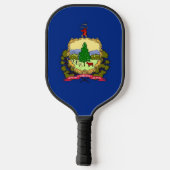 Pickleball-paddle, vlag van de staat Vermont Pickleball Paddle (Achterkant)