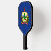 Pickleball-paddle, vlag van de staat Vermont Pickleball Paddle (Links)