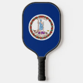 Pickleball-paddle, vlag van de staat Virginia Pickleball Paddle (Voorkant)