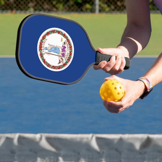 Pickleball-paddle, vlag van de staat Virginia Pickleball Paddle (Insitu)