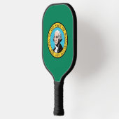 Pickleball-paddle, vlag van de staat Washington Pickleball Paddle (Links)