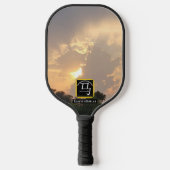 Pickleball-paddle. Voeg je naam of slogan toe. Pickleball Paddle (Voorkant)