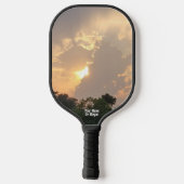 Pickleball-paddle. Voeg je naam of slogan toe. Pickleball Paddle (Achterkant)
