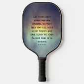 Pickleball Paddle voor Light Shine Scripting (Voorkant)
