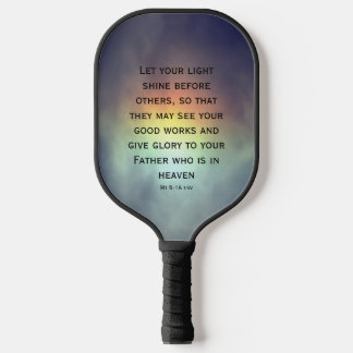 Pickleball Paddle voor Light Shine Scripting