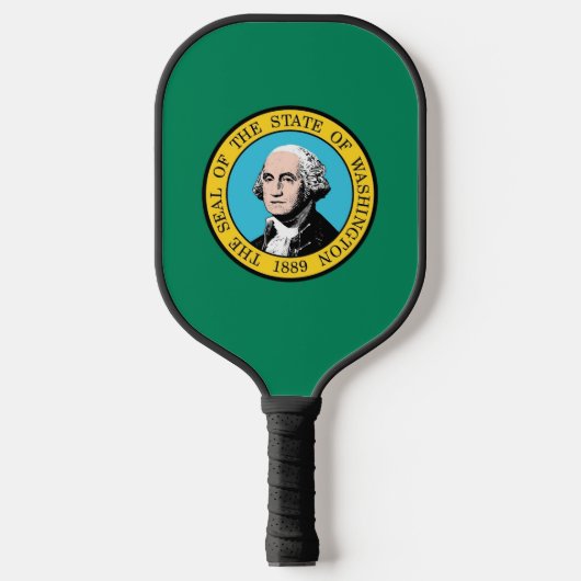Pickleball Paddle, Washington State flag Pickleball Paddle (Voorkant)