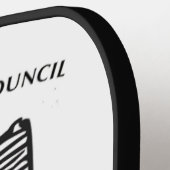 Pickleball Paddle - White (Links Detail)