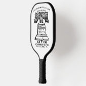 Pickleball-paddle - Wit Pickleball Paddle (Links)