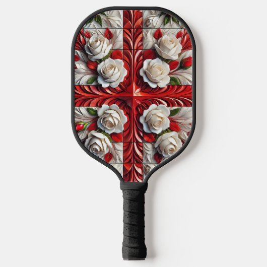 Pickleball Paddle with Colors of England (Voorkant)