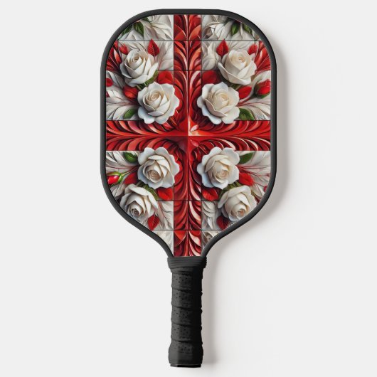 Pickleball Paddle with Colors of England (Achterkant)
