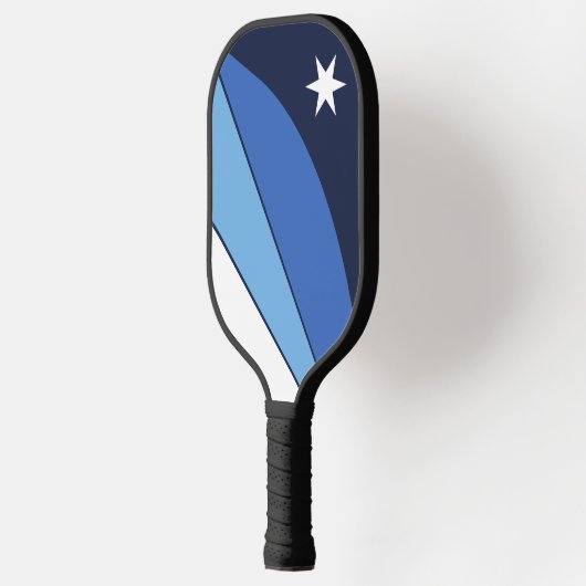 Pickleball Paddle with flag of Columbia, USA (Links)