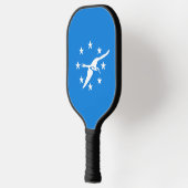 Pickleball Paddle with flag of Corpus Christi, USA (Links)