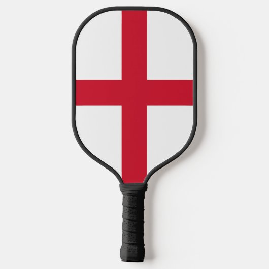 Pickleball Paddle with flag of England (Achterkant)