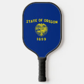 Pickleball Paddle with flag of Oregon, USA (Voorkant)