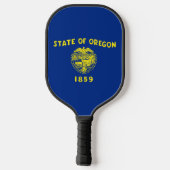 Pickleball Paddle with flag of Oregon, USA (Achterkant)