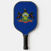 Pickleball Paddle with flag of Pennsylvania, USA (Voorkant)
