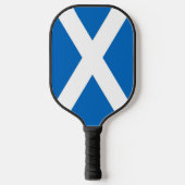 Pickleball Paddle with flag of Scotland (Voorkant)