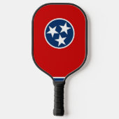 Pickleball Paddle with flag of Tennessee, USA (Achterkant)