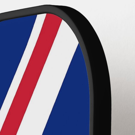 Pickleball Paddle with flag of United Kingdom (Links Detail)