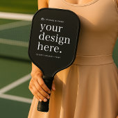 Pickleball Paddle Your Design Upload