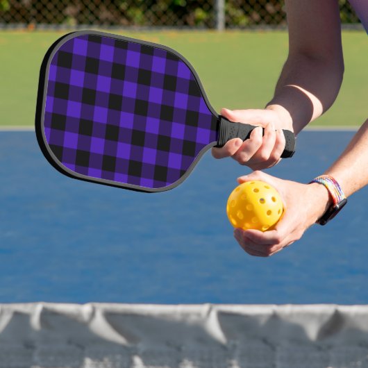 Pickleball Paddle zwart en blauw (Insitu)